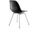 eames® molded plastic side chair with 4 leg base - 3