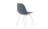eames® molded plastic side chair with 4 leg base - 4