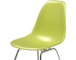 eames® molded plastic side chair with 4 leg base - 6