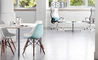 eames® molded plastic side chair with dowel base - 15