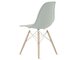 eames molded plastic side chair with dowel base - 4