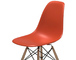 eames® molded plastic side chair with dowel base - 3