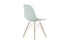 eames® molded plastic side chair with dowel base - 4