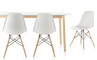 eames® molded plastic side chair with dowel base - 7