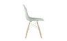 eames® molded plastic side chair with dowel base - 3