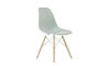 eames® molded plastic side chair with dowel base - 2