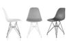 eames® molded plastic side chair with wire base - 14