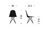 eames® molded plastic side chair with wire base - 17
