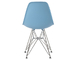 eames molded plastic side chair with wire base - 5