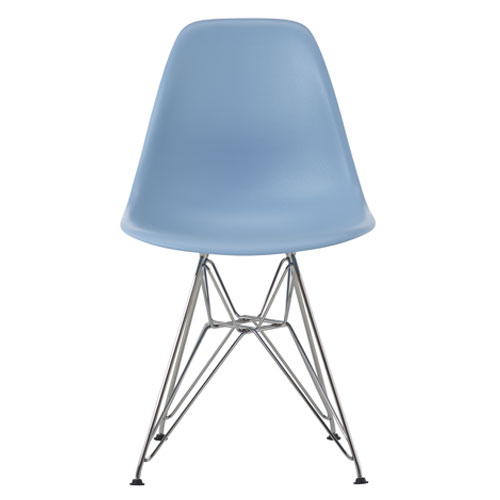 eames® molded plastic side chair with wire base  - Herman Miller