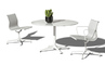 eames round contract base outdoor table - 4