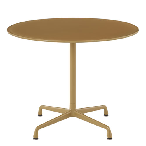 eames round dining table, herman miller x hay