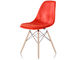 eames® dowel base side chair with seat pad - 2