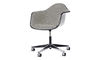 eames® upholstered armchair with task base - 3