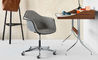 eames® upholstered armchair with task base - 9
