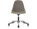eames® upholstered side chair with task base - 1