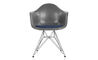eames® wire base armchair with seat pad - 1
