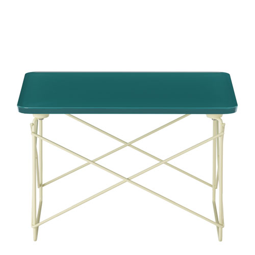 eames wire base low table, herman miller x hay