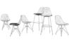eames® wire chair with 4 leg base - 7