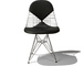 eames® wire chair with bikini pad - 1