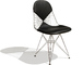 eames® wire chair with bikini pad - 2