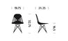 eames wire chair with bikini pad - 15