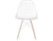 eames® wire chair with dowel base - 1