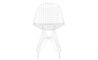 eames® outdoor wire chair with wire base - 5
