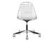 eames® wire side chair with task base - 1