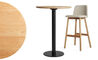 easy bar height cafe table - 9