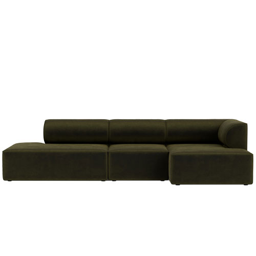 Eave Open Ended Sofa with Chaise 38" depth