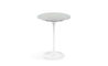 saarinen side table with polished chrome top - 3