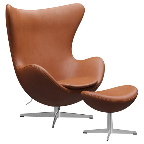 egg chair & ottoman