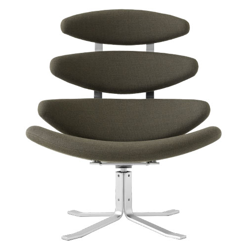 poul volther ej5 corona metal frame chair