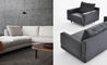 elle 3 seat deep depth sofa - 4