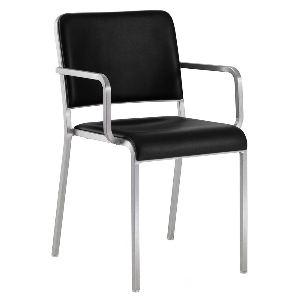 emeco 20-06 armchair fully upholstered