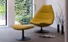 f585 lounge chair & ottoman - 3