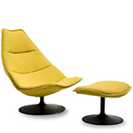 f585 lounge chair & ottoman  - 