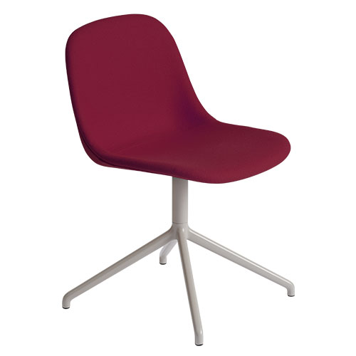 fiber side chair with swivel base
