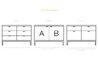 florence knoll 2 position credenza - 6