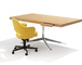 florence knoll model 2485 executive desk - 3