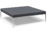 florence knoll relaxed large square bench - 1