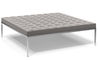 florence knoll relaxed large square bench - 4
