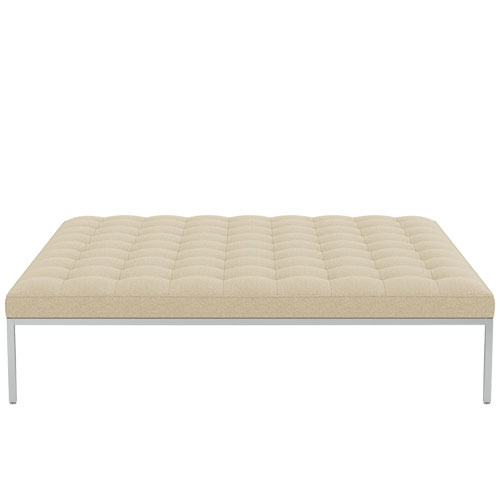 florence knoll relaxed large square bench