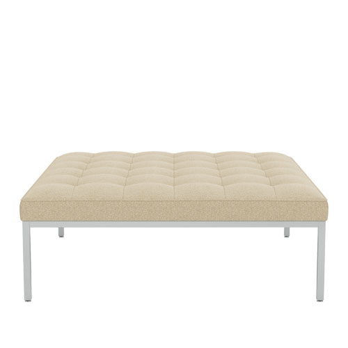 florence knoll relaxed small square bench