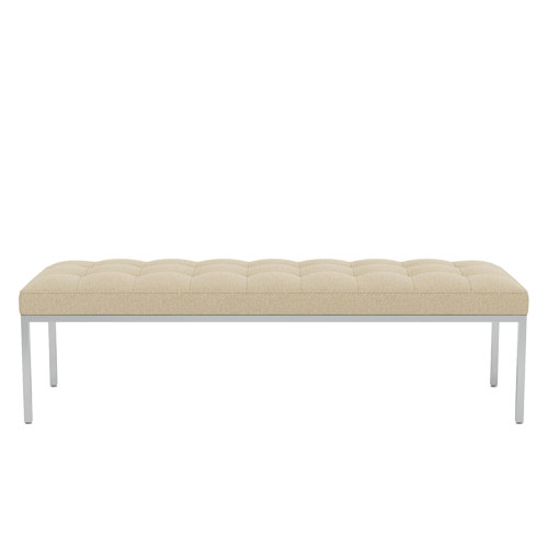 florence knoll relaxed three seat bench