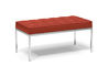 florence knoll relaxed two seat bench - 2