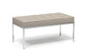 florence knoll relaxed two seat bench - 4