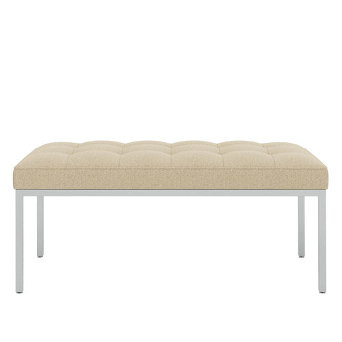 florence knoll relaxed two seat bench