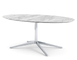 florence knoll 78" oval table - 2